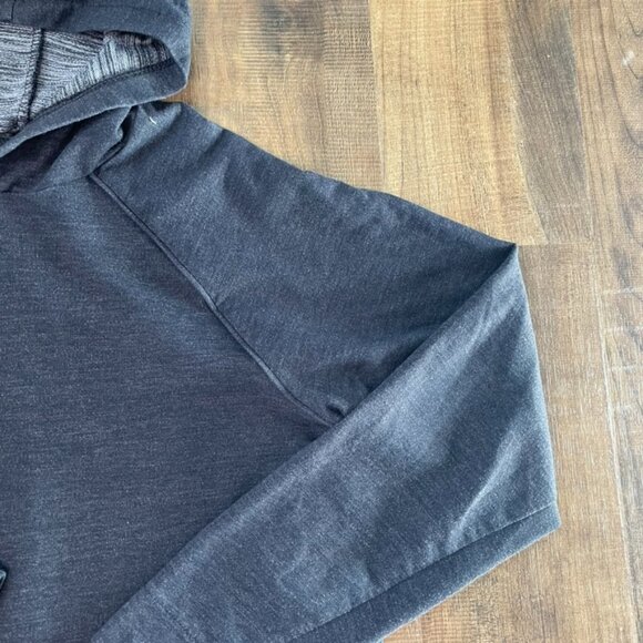 Hurley x Nike Dri-FIT Black Hoodie Sweatshirt Women’s Small Lightweight Pullover - Picture 4 of 8